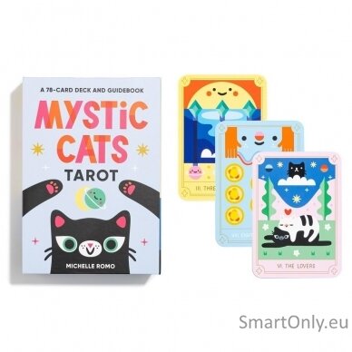 Mystic Cats Tarot kortos Sterling Ethos 10