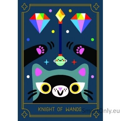 Mystic Cats Tarot kortos Sterling Ethos 4