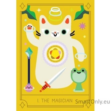 Mystic Cats Tarot kortos Sterling Ethos 5