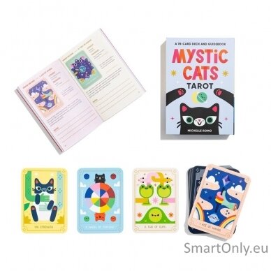 Mystic Cats Tarot kortos Sterling Ethos 8