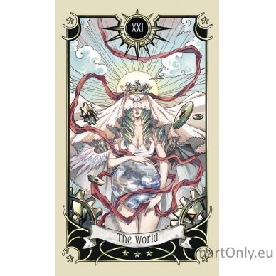 Mystical Manga Tarot Mini kortos Llewellyn 4