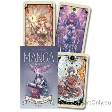 Mystical Manga Tarot Mini kortos Llewellyn