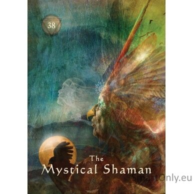 Mystical Shaman Pocket Oracle kortos dėžutėje Hay House 5