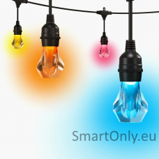 Nanoleaf Essentials Matter Smart Multicolour Outdoor String Lights Starter Kit 15m|Nanoleaf