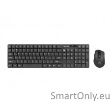 Natec Keyboard and Mouse  Stringray 2in1 Bundle Keyboard and Mouse Set Wireless Batteries included US Wireless connection Black