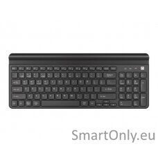 Natec Keyboard Felimare NKL-1973  Keyboard Wireless Multimedia keys; Low profile keyboard US 415 g 2.4 GHz, Bluetooth Black