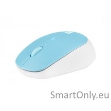 Natec Mouse Harrier 2 	Wireless White/Blue Bluetooth