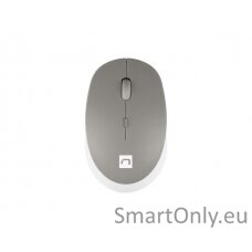 Natec Mouse Harrier 2 	Wireless White/Grey Bluetooth