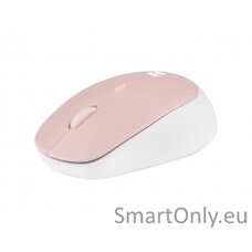 Natec Mouse Harrier 2 	Wireless White/Pink Bluetooth