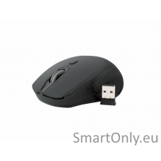 Natec Mouse Osprey NMY-1688 	Wireless Black/Gray Bluetooth, 2.4 GHz