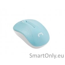 Natec Mouse, Toucan, Wireless, 1600 DPI, Optical, Blue/White Natec Mouse Blue/White Wireless