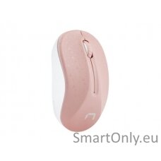 Natec Mouse, Toucan, Wireless, 1600 DPI, Optical, Pink-White Natec Mouse Pink/White Wireless