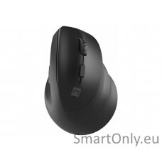 Natec Vertical Mouse Crake 2 Vertical Mouse Bluetooth, 2.4GHz Wireless Black