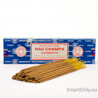 Nag Champa smilkalai 100g Satya