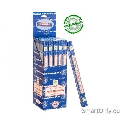 Nag Champa smilkalai 10g Satya 3