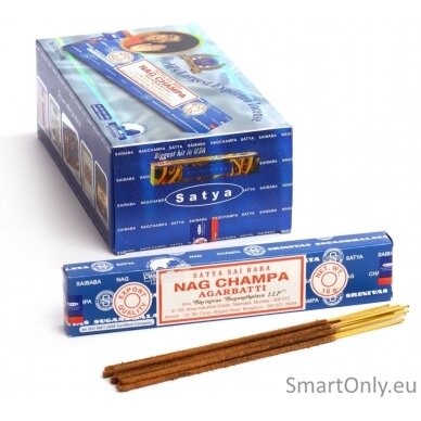 Nag Champa smilkalai 15g Satya 1