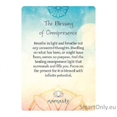 Namaste: Blessing and Divination kortos Blue Angel 1