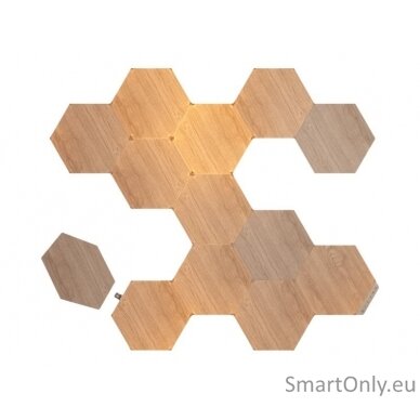 Nanoleaf Elements Wood Look Hexagons Starter Kit (13 panels) 4