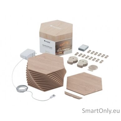 Nanoleaf Elements Wood Look Hexagons Starter Kit (13 panels) 6