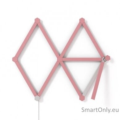 Nanoleaf Lines Skin Pink Matte 9pcs 1