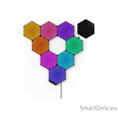 Nanoleaf Shapes Black Hexagons Starter Kit (9 panels) 1