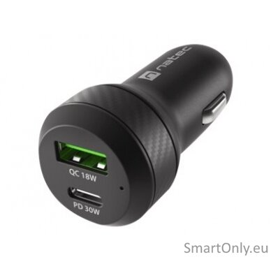 Natec Car Charger Coney Black 4