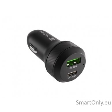 Natec Car Charger Coney Black