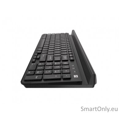 Natec Keyboard Felimare NKL-1973  Keyboard Wireless Multimedia keys; Low profile keyboard US 415 g 2.4 GHz, Bluetooth Black 3