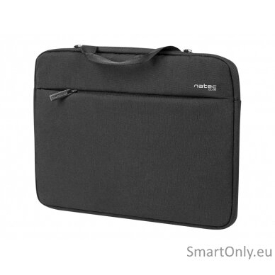 Natec Laptop Sleeve Clam  NET-1661 Case, Black, 14.1 " 5