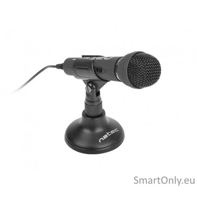 Natec | Microphone | NMI-0776 Adder | Black | Wired 1