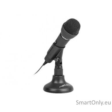 Natec | Microphone | NMI-0776 Adder | Black | Wired 10