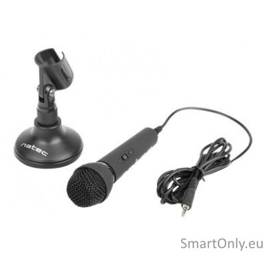 Natec | Microphone | NMI-0776 Adder | Black | Wired 12