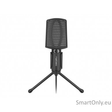 Natec | Microphone | NMI-1236 Asp | Black | Wired 5