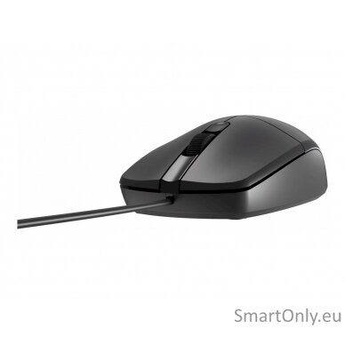 Natec Mouse Black Wired