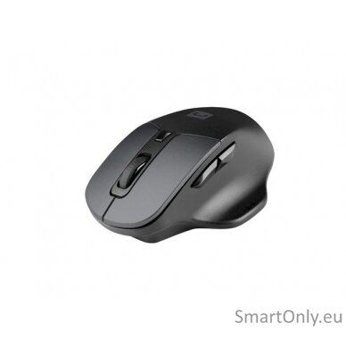 Natec Mouse, BlackBird 2, Silent, Wireless, 1600 DPI, Optical, Black Natec Mouse Black/Gray Wireless 1