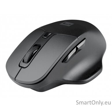 Natec Mouse, BlackBird 2, Silent, Wireless, 1600 DPI, Optical, Black Natec Mouse Black/Gray Wireless 5