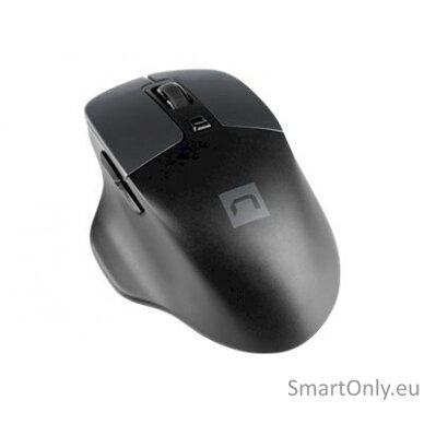 Natec Mouse, BlackBird 2, Silent, Wireless, 1600 DPI, Optical, Black Natec Mouse Black/Gray Wireless 7