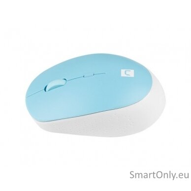 Natec Mouse Harrier 2 	Wireless White/Blue Bluetooth 3