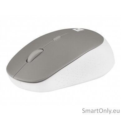 Natec Mouse Harrier 2 	Wireless White/Grey Bluetooth 5