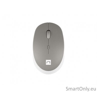 Natec Mouse Harrier 2 	Wireless White/Grey Bluetooth