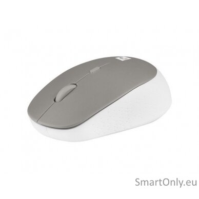 Natec Mouse Harrier 2 	Wireless White/Grey Bluetooth 3