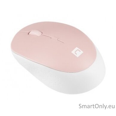 Natec Mouse Harrier 2 	Wireless White/Pink Bluetooth 10