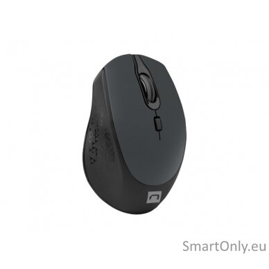 Natec Mouse Osprey NMY-1688 	Wireless Black/Gray Bluetooth, 2.4 GHz 2