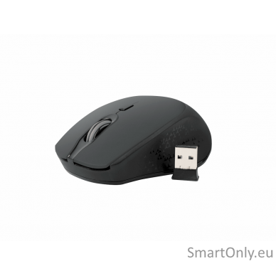 Natec Mouse Osprey NMY-1688 	Wireless Black/Gray Bluetooth, 2.4 GHz