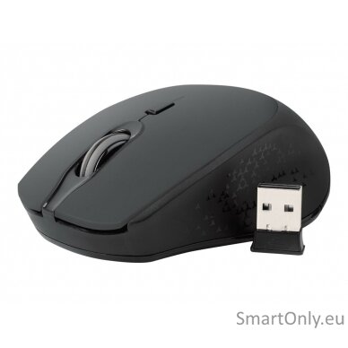 Natec Mouse Osprey NMY-1688 	Wireless Black/Gray Bluetooth, 2.4 GHz 4