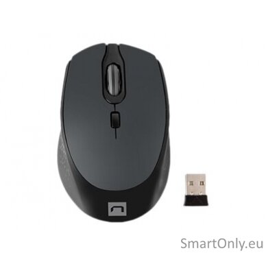 Natec Mouse Osprey NMY-1688 	Wireless Black/Gray Bluetooth, 2.4 GHz 5