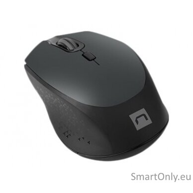 Natec Mouse Osprey NMY-1688 	Wireless Black/Gray Bluetooth, 2.4 GHz 7