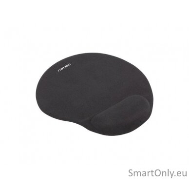 Natec Mouse Pad, Marmot, Black, Gel Filling 225x245 mm | Natec | Mouse Pad | Marmot | Black 2