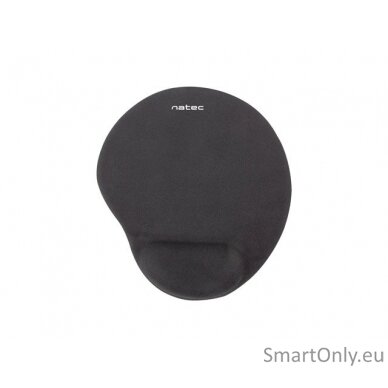 Natec Mouse Pad, Marmot, Black, Gel Filling 225x245 mm | Natec | Mouse Pad | Marmot | Black