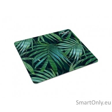 Natec Mouse Pad, Photo, Modern Art - Palm Tree, 220x180 mm | Natec | Mouse Pad | Modern Art - Palm Tree | Black 2